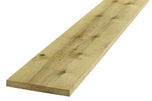 Furu 19 x 148 x 4800 mm rektangulær kledning